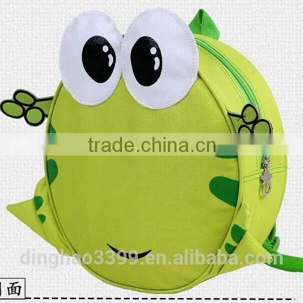 2016 Hot Sell Backpack Cute Frog Backpack Most Popular Child's Bag photo-5