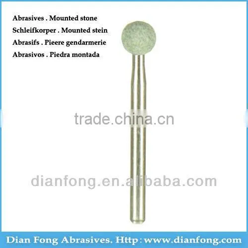 Fg06 FG Shank Ball Green Silicon Carbide Abrasives With Ceramic Bond Abrasives Dental New Products
