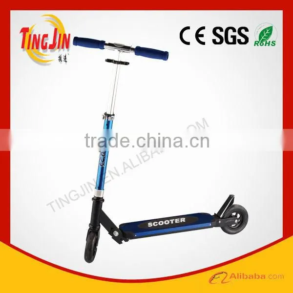 Two Wheel Scooter With 125mm Gleaming Wheels