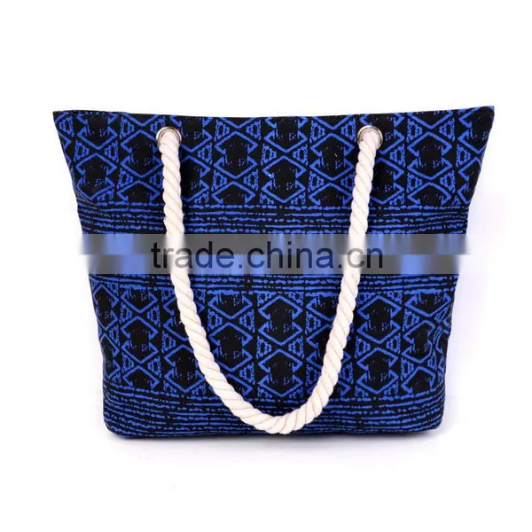 2016 Wholesale Beach Bags Canvas Beach Bag photo-2