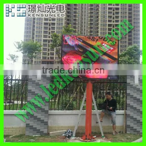 Electronic Outdoor Led Display Screen Full Color P16mm Message Led Displayer DIP for Shopping Mall Advertising photo-3