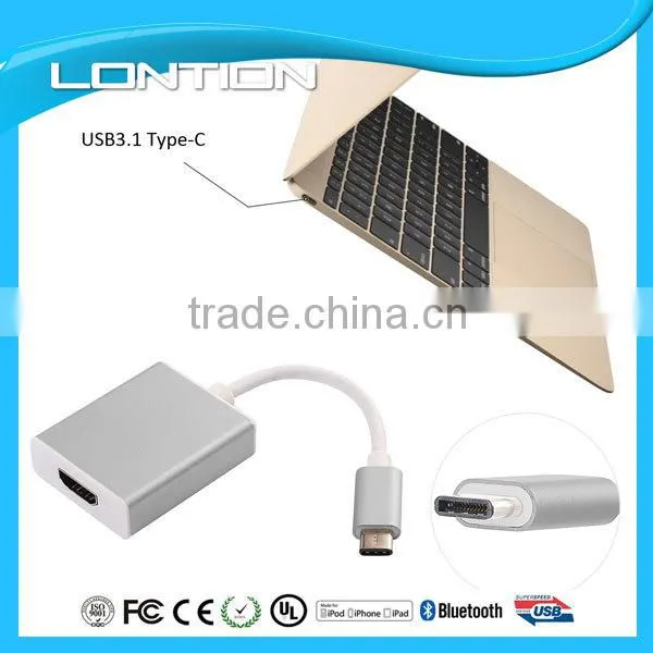 USB 3.1 Type C Male To HDMI Adapter Cable photo-2