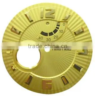3D Index Embossed Engraved Pattern Watch Dial photo-4