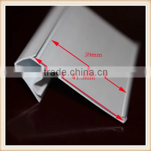 Fitting Rooms Sale Plastic Extrusion Holder Label Holder for Shelves photo-2