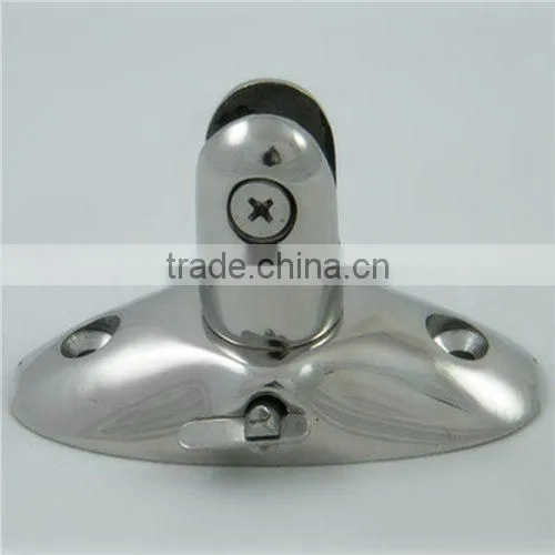 Stainless steel deck hinge