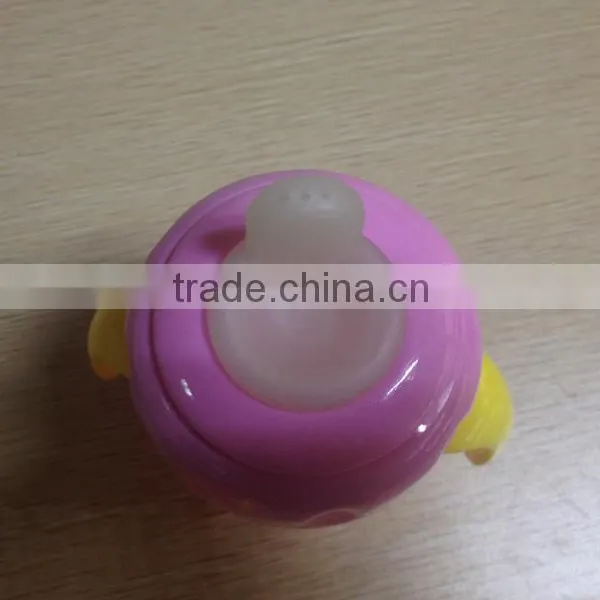 BPA Free Baby Learning Cup With Handle Baby Training Water Drinking Bottle Bpa Free Baby Plastic Drinking Water Bottle photo-3