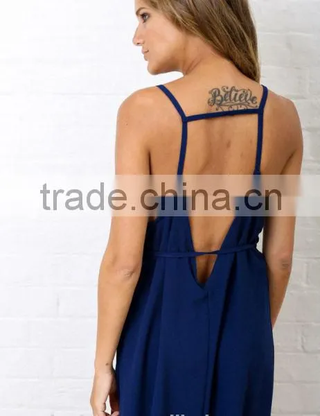 Latest Dress Designs Deep v Neck New Women Arbic Long Maxi Dress photo-3