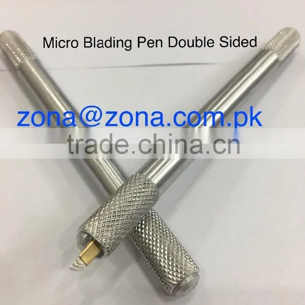 Aluminum Eyebrow Microblading Tools /3D Tattoo Eyebrow Pen /microblade Manual Pen / Get Custom Tools By ZONA- PAKISTAN photo-2
