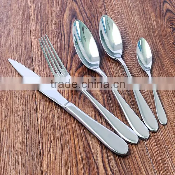 Sterling Silver Custom Flatware Round Handle Flatware German Flatware for Hotel Restaurant Household Gift Dealer and Wholesale photo-6