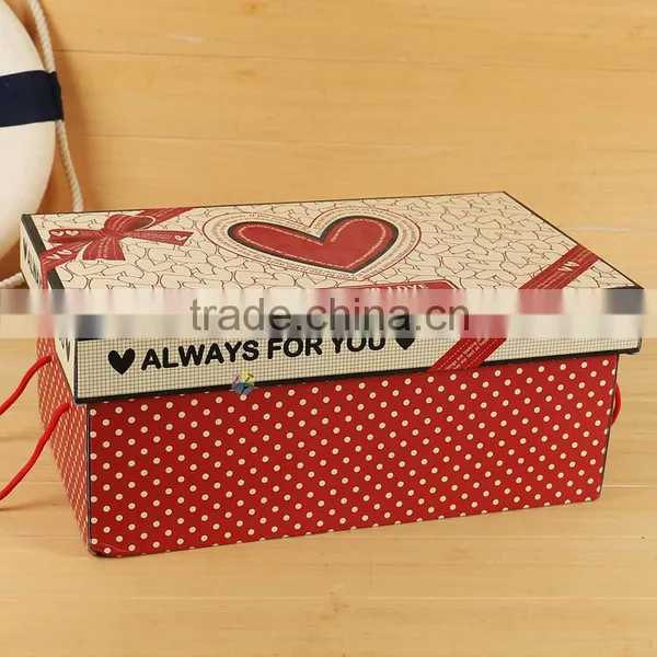 Luxury Fancy Hard Paper Packaging Gift Box Handle photo-2