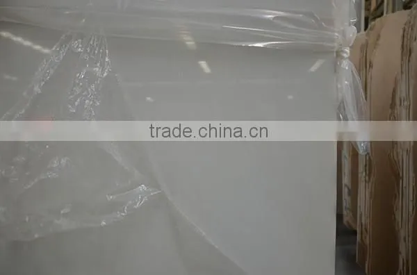 Chinese Cheap Pure White Marble Slab photo-2