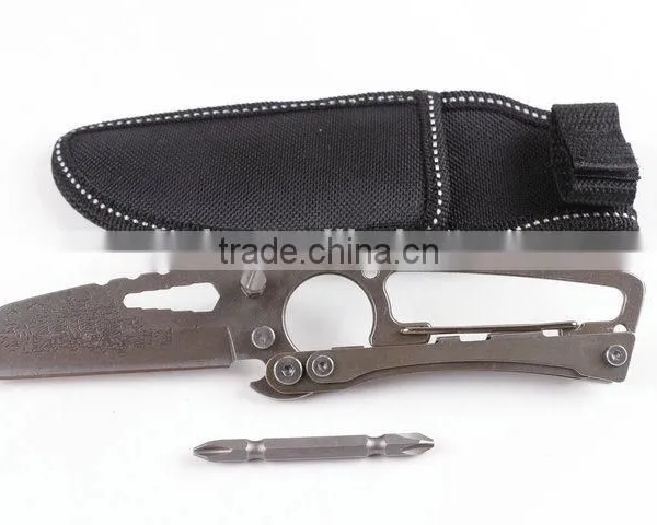 OEM Outdoor Multitool Fixed Keychain Utility Knife photo-4
