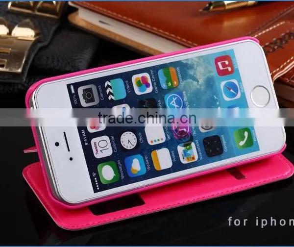 2015 New Smart Leather Case for Iphone 6/for Iphone 5s/for Iphone 4s ,smart Waterproof Case for Iphone . photo-4