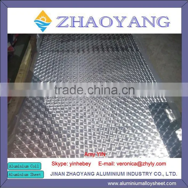 AA1050 0.2mm~10.0mm Aluminum Embossed Plate photo-2