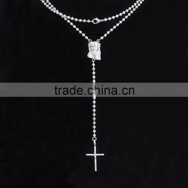 Jesus Cross Pendant Necklace On Trade Assurance Supplier photo-3