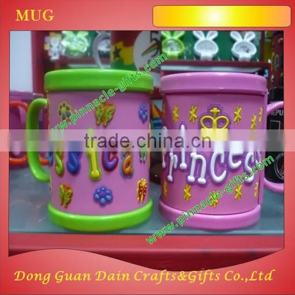 3D Animal Plastic Mugs With Soft Pvc Mugs photo-5
