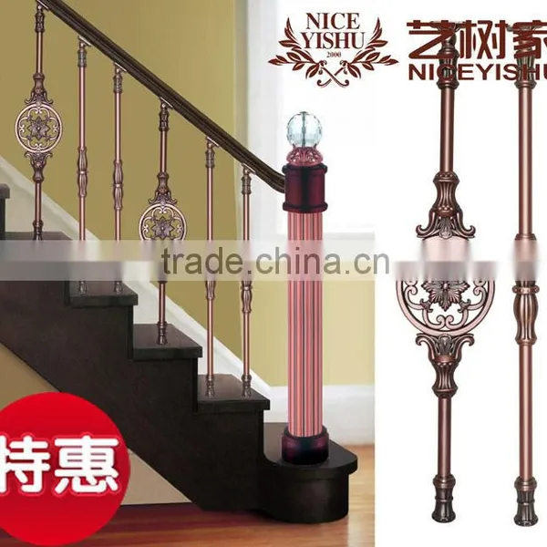 High Quality Steel Decorative Stair Railings Design for Sale photo-2