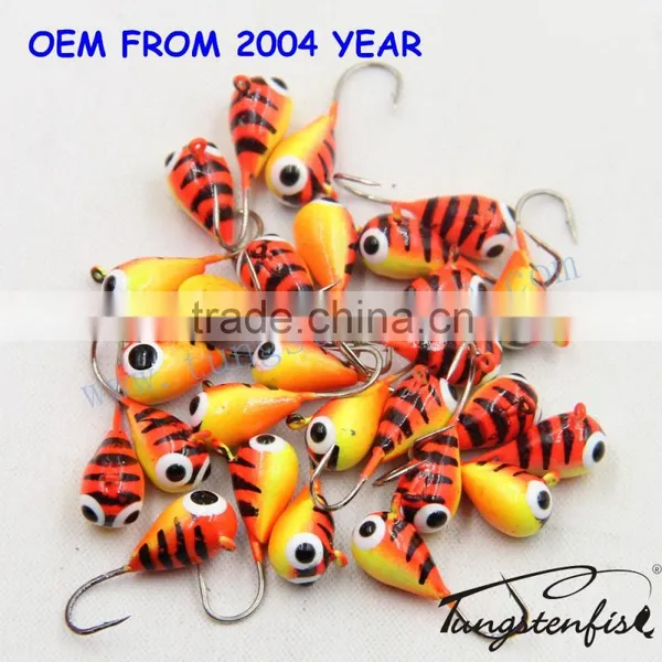 Custom Jigs Tungsten Tear Drop Ice Jig photo-5