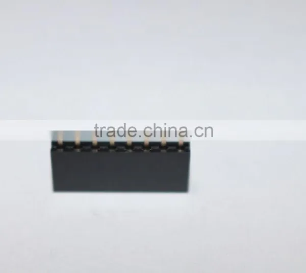2.54mm Single Row Straight Female Header 8 Pin photo-2