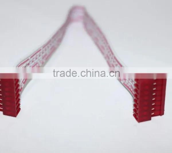 KSM Electrical Cable Assemble Custom Flat Ribbon Cable Assembly With Micro Match 1.27mm Red IDC Socket and Red IDC Socket photo-6