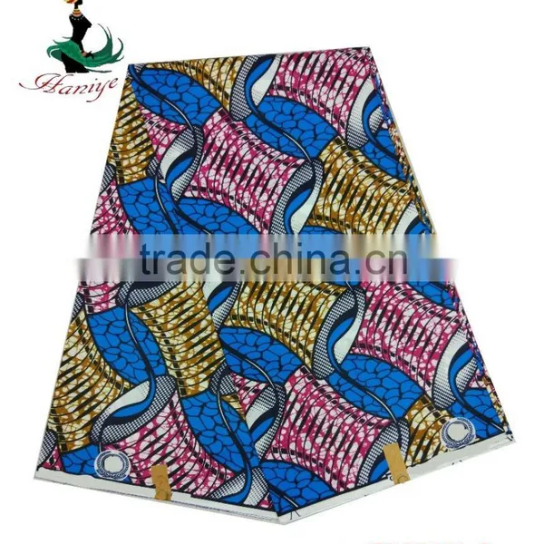 SMRW-1 Real Wax Fabric African Printed Jave Wax Fabric photo-3