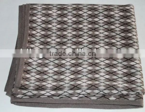 Winter Warm Cashmere Print Blanket. photo-3