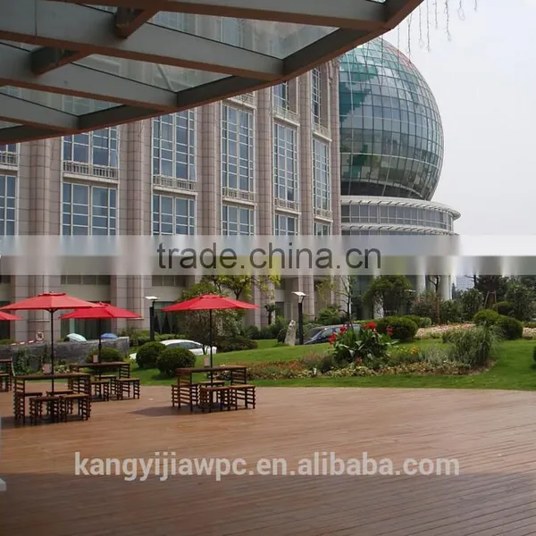 European Style Wood-Plastic Composite Flooring Technics and uv Resistant Wpc Decking photo-6