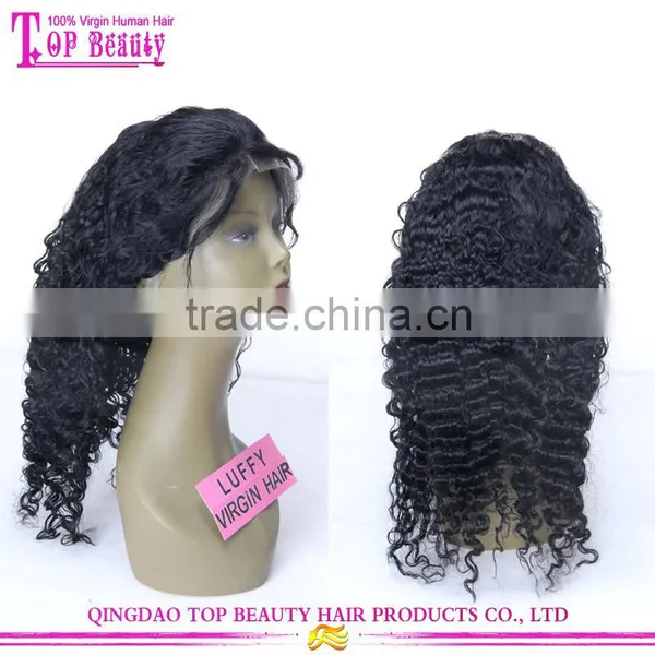 Brazilian Hair Wig in Stock Cheap Ponytail Front Lace Wig With Baby Hair photo-5