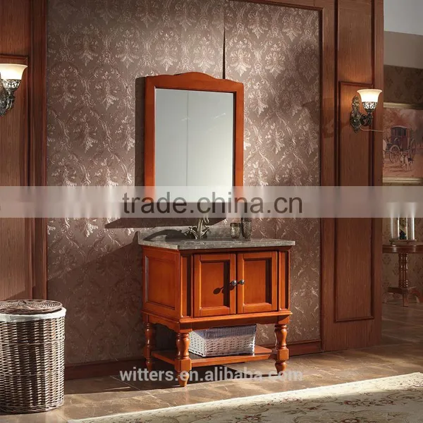Morden Commercial Luxury Antique Bathroom Furniture WTS1616B photo-3