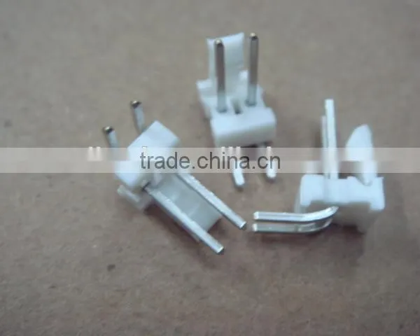 2.54mm Pitch PCB Wire to Board Connector TE 2P MAT100 HDR ASSY SQ Connector 640457-2 Right Angle Header 2 Pin Through Hole photo-4