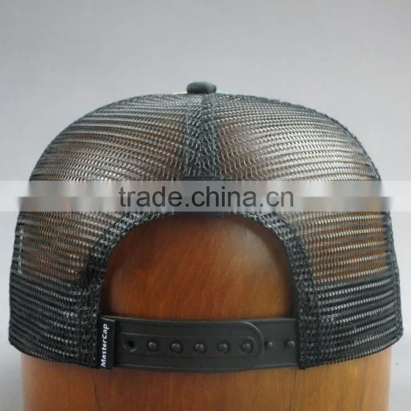 Customer Sponge Front Mesh Back Snapback Cap With Woven Lable photo-5