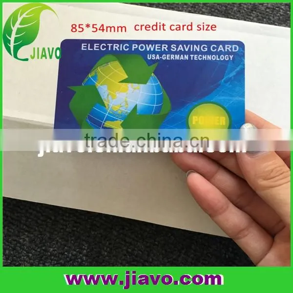Super High Negaitve Ions Electricity Power Saver Card in Cheap Price photo-3
