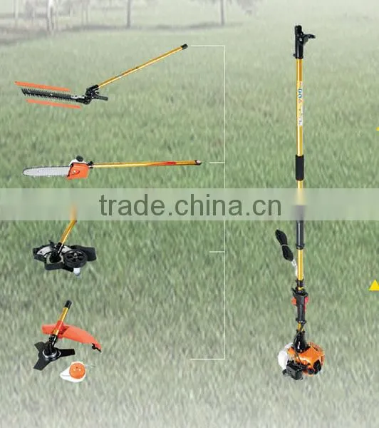 Chinese 2-stroke 43cc Petrol Brush Cutter, Gasoline Grass Trimmer With Nylon Cutter and 3T Blade photo-4