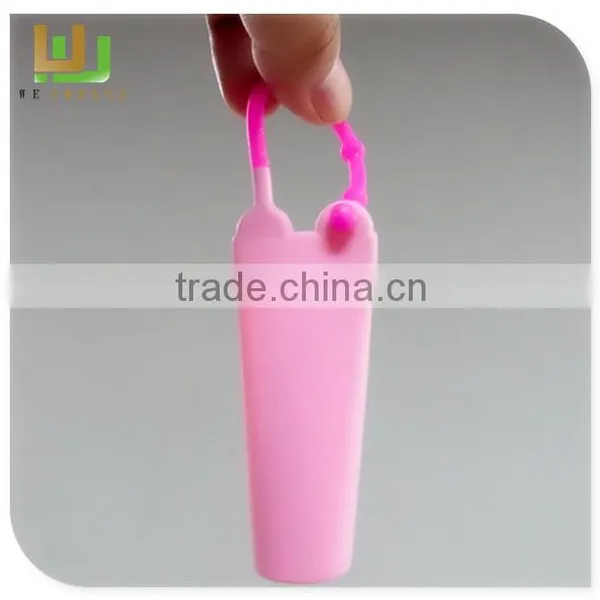 Eco-Friendly Promotional Gifts Empty Lip Gloss Tube With Silicone Holder photo-2