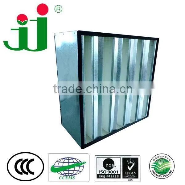 90%-99.99% Replacement Hepa V Shape Filter for Clean Equipment photo-4