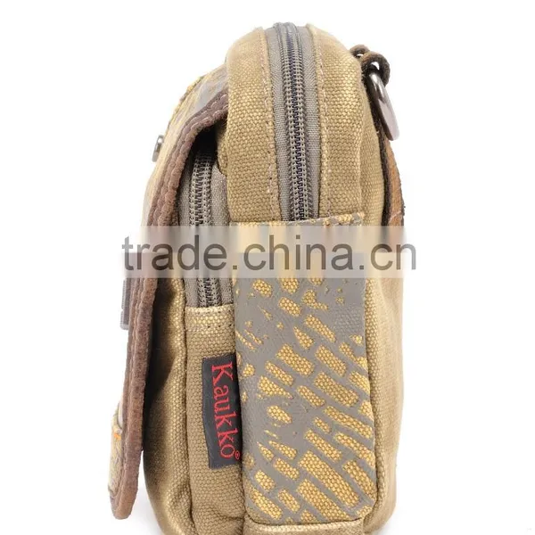 Leisure Men's Canvas Messenger Bag Design Retro Sling Bags Classic Cross Body Bag photo-3