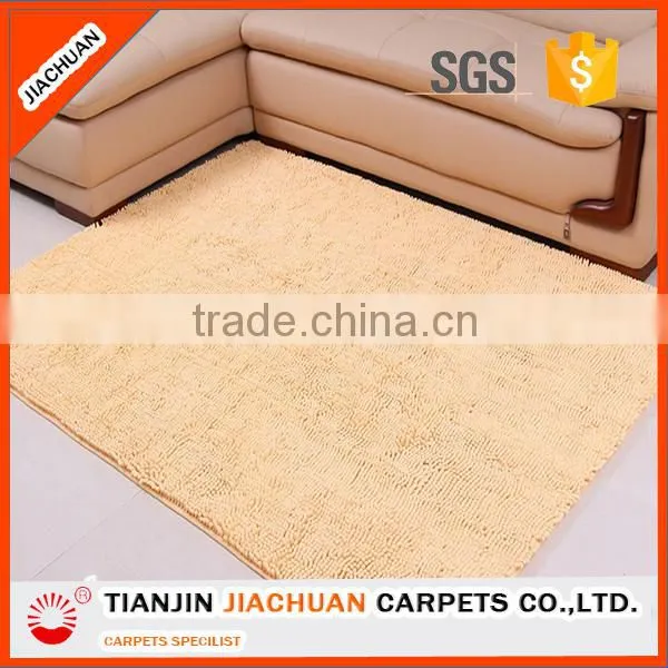 Non Skid Chenille Yarn Microfiber Carpet photo-5