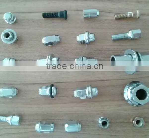Various Wheel Bolt and Nut for Cards, High Strength Automotive Wheel Bolt Nut