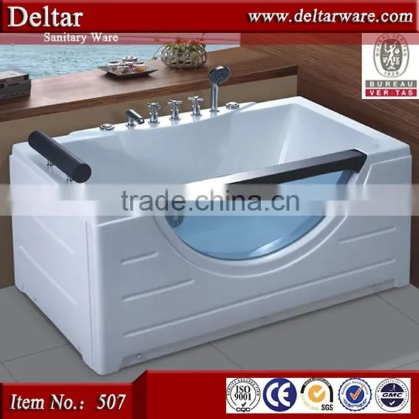 White Acrylic Water Jets Bathtub ,Japanese Massage Bathtub photo-2