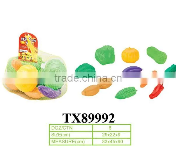 Cutting Plastic Fruits and Vegetables Toy photo-6