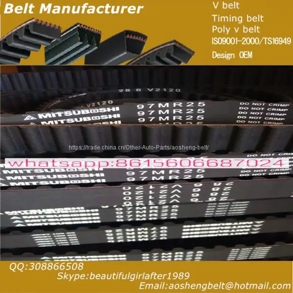 MAZADA Timing Belt Auto Transmission Belt JE01-12-205/173S8M30/K150-12-205/107MY22/KJ01-12-205/201S8M30 CR/HNBR/EPDM Rubber Timing Belt photo-2