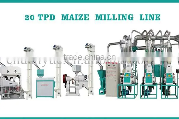 20TPD Maize Milling Machinery Price / Maize Meal Production Plant photo-2