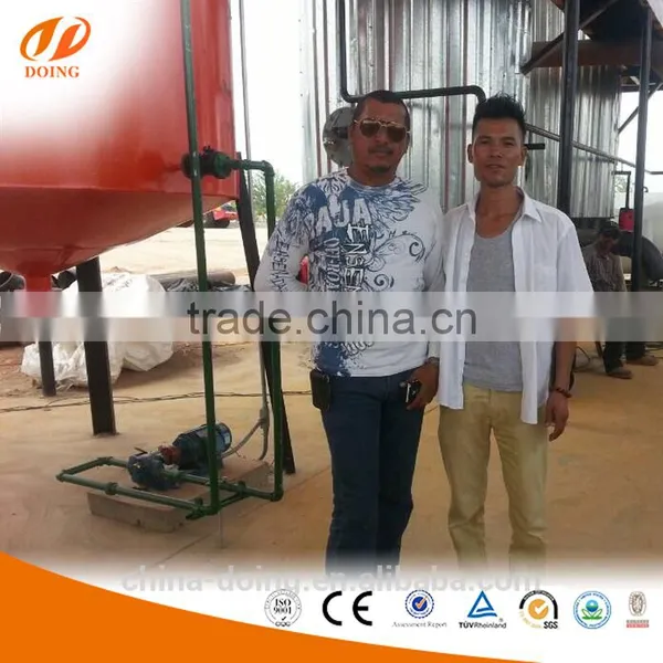 Waste Oil Distillation Machine Tire Oil to Diesel Application to Electric Generator photo-4