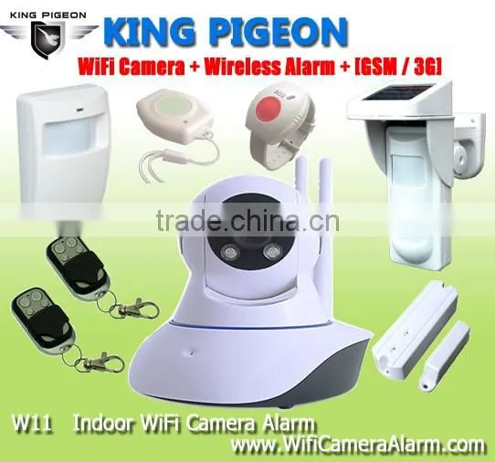 W11Home Wireless 3G WiFi IP Camera With 433mhz