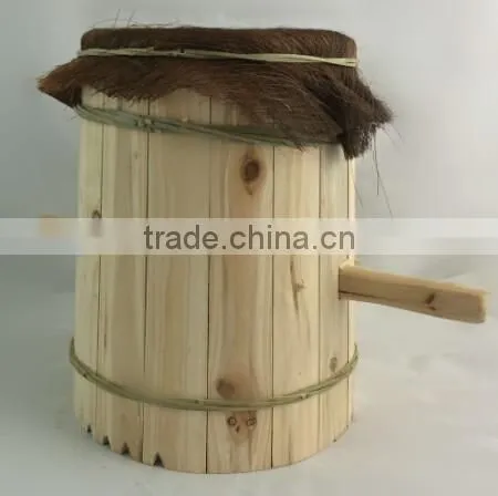 Sinicism FSC Wooden Garden Insect Hotel /bee House Cage for Wholesale photo-2