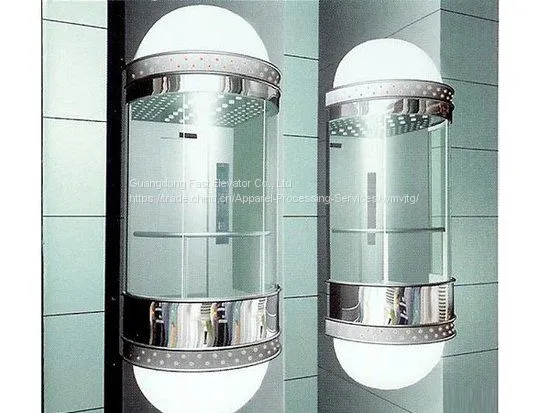 VVVF Passenger Panoramic Lift Elevator