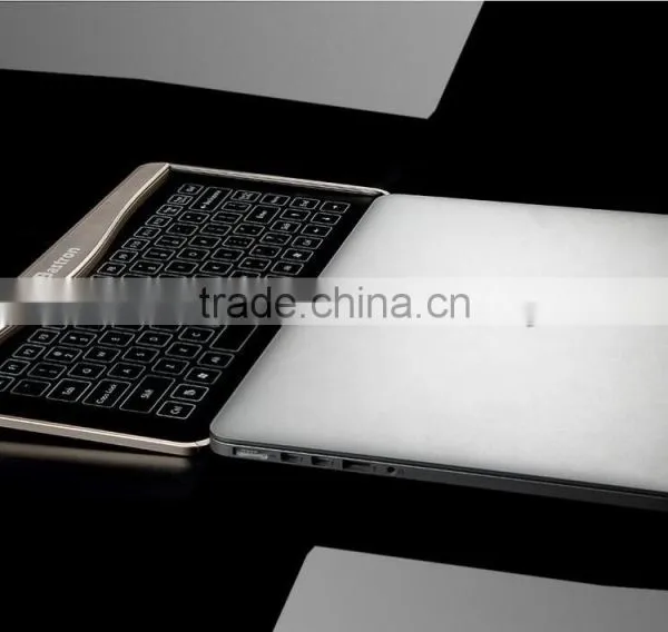 New Transparent Super Thin Glass Touch LED Backlit Universal Wired Keyboard For Windows/IOS/Android/OSX With Gesture Function photo-5
