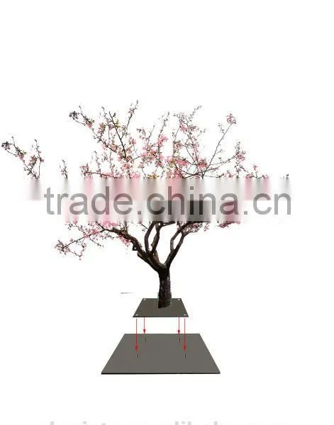 Artificial Peach Flower Tree ( Artificial Huge / Big Plant Tree THS)