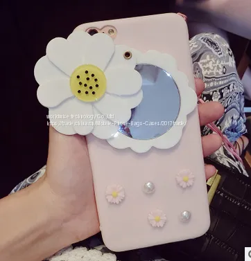 Pretty Mirror Case Cover Silicone Cell Phone Case Mobile Phone Cases for IPhone7/7Plus/6/6s/6plus/6splus Soft Tpu Case photo-2