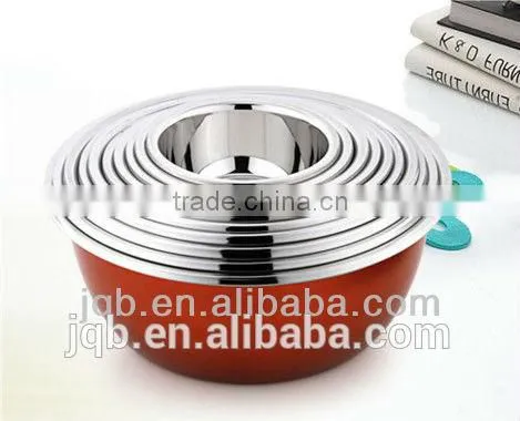 Hot Sell Stainless Steel Mixing Bowl Colored Bowl photo-2